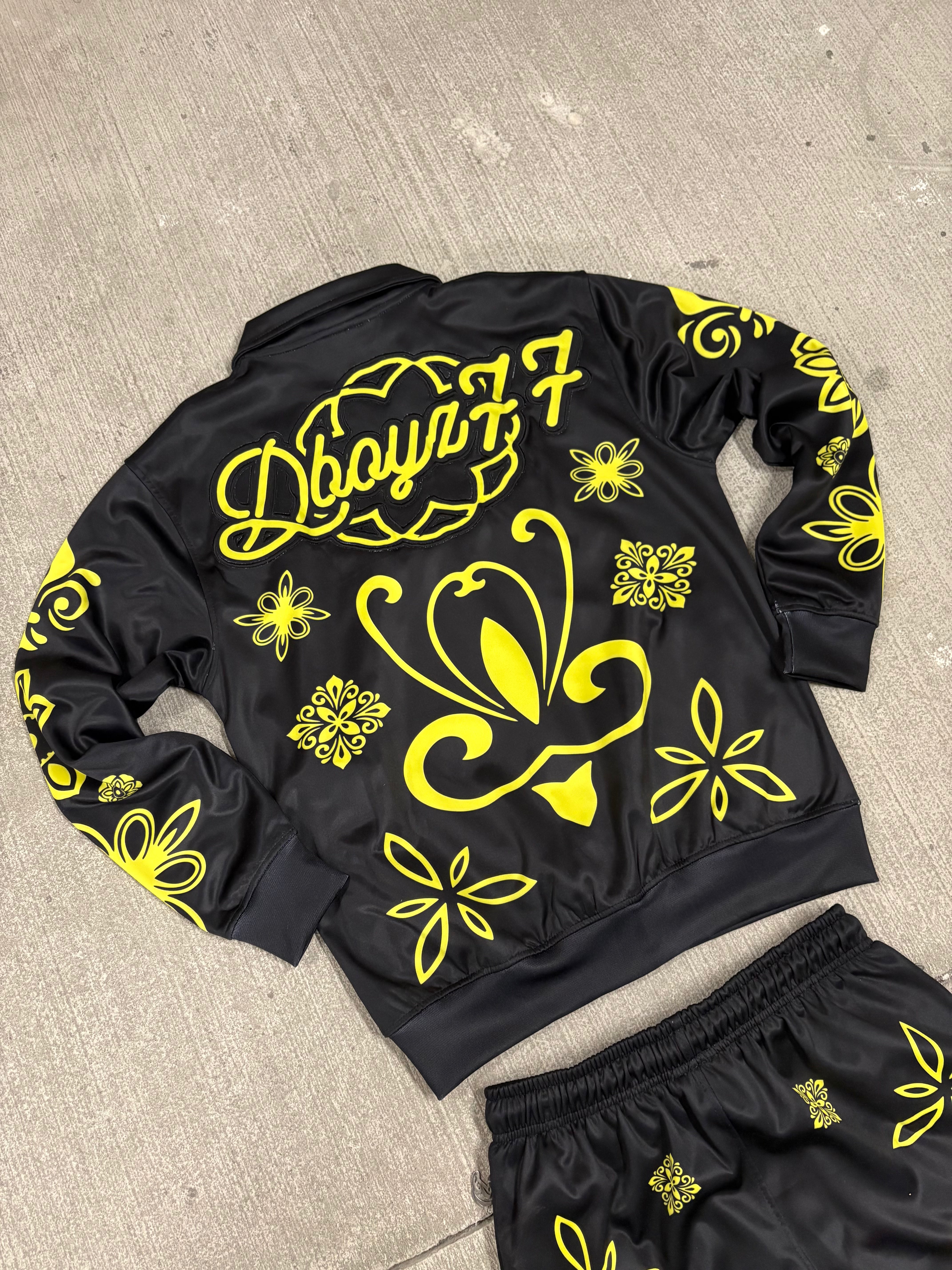'Beehive Full-Zip Tracksuit Set'