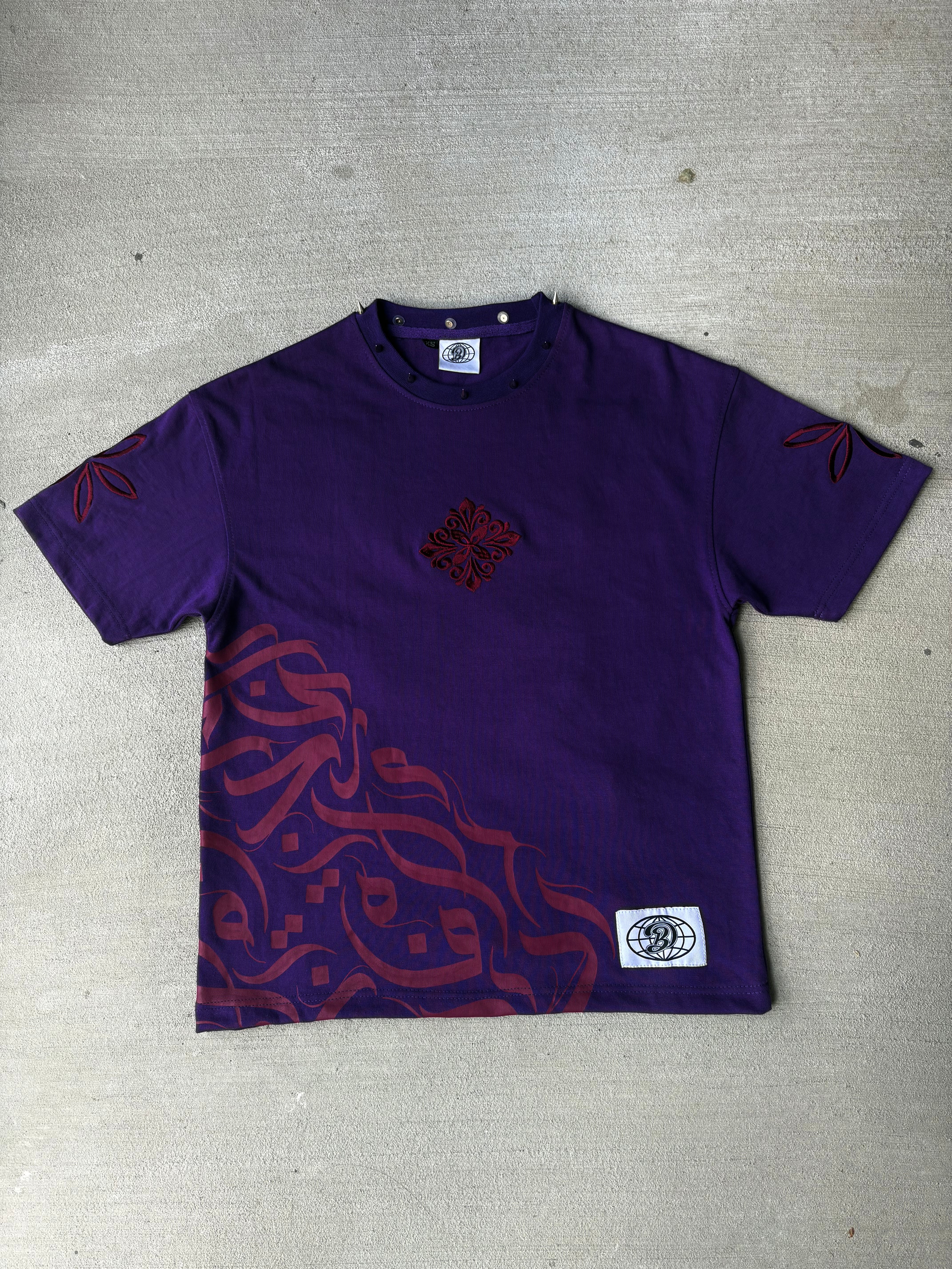 Dboyz77 Embroidered Spike Tee