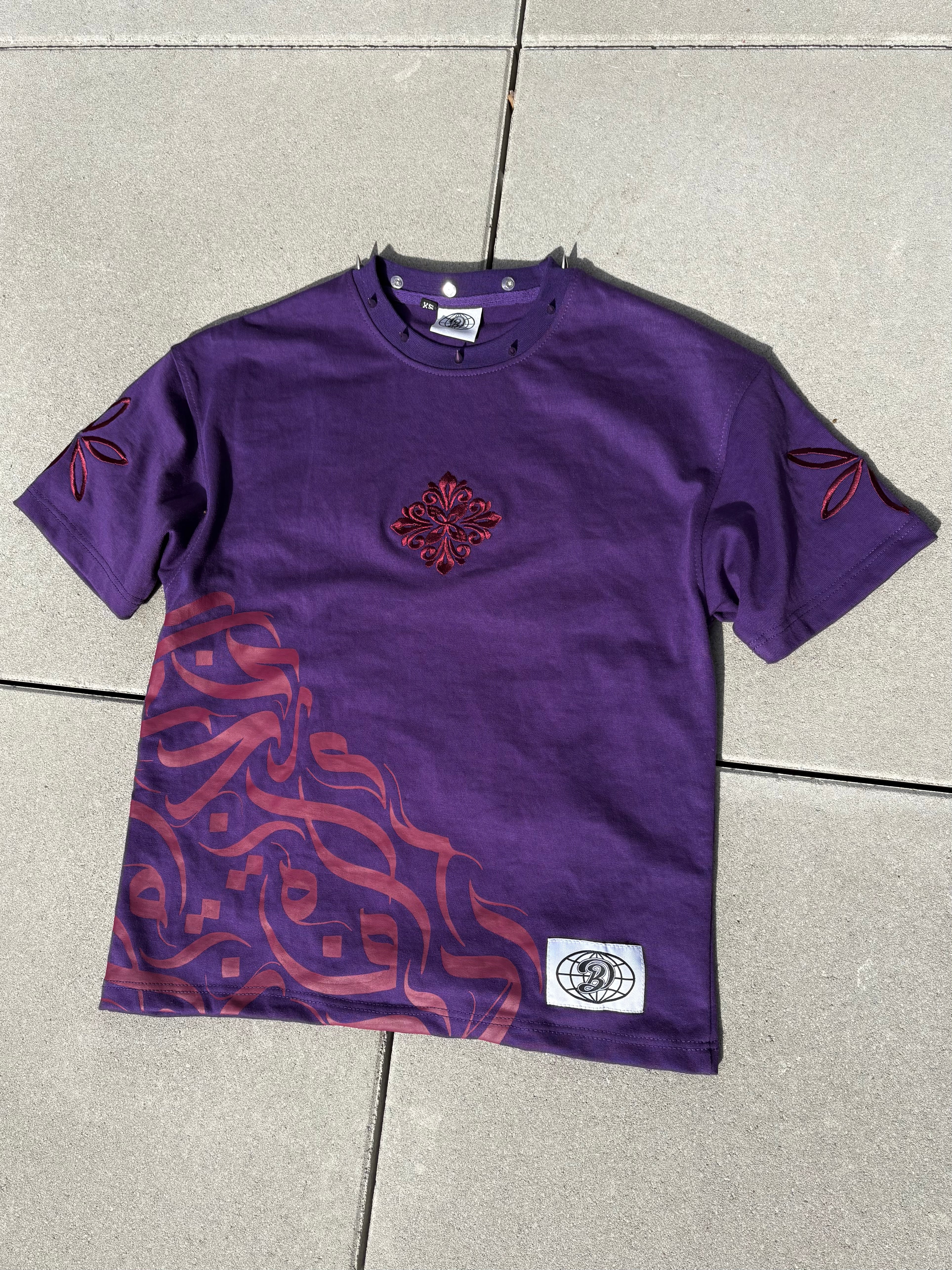 Dboyz77 Embroidered Spike Tee