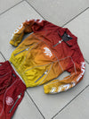 `Lava Lush' Half-Zip Nylon Wind Breaker Set