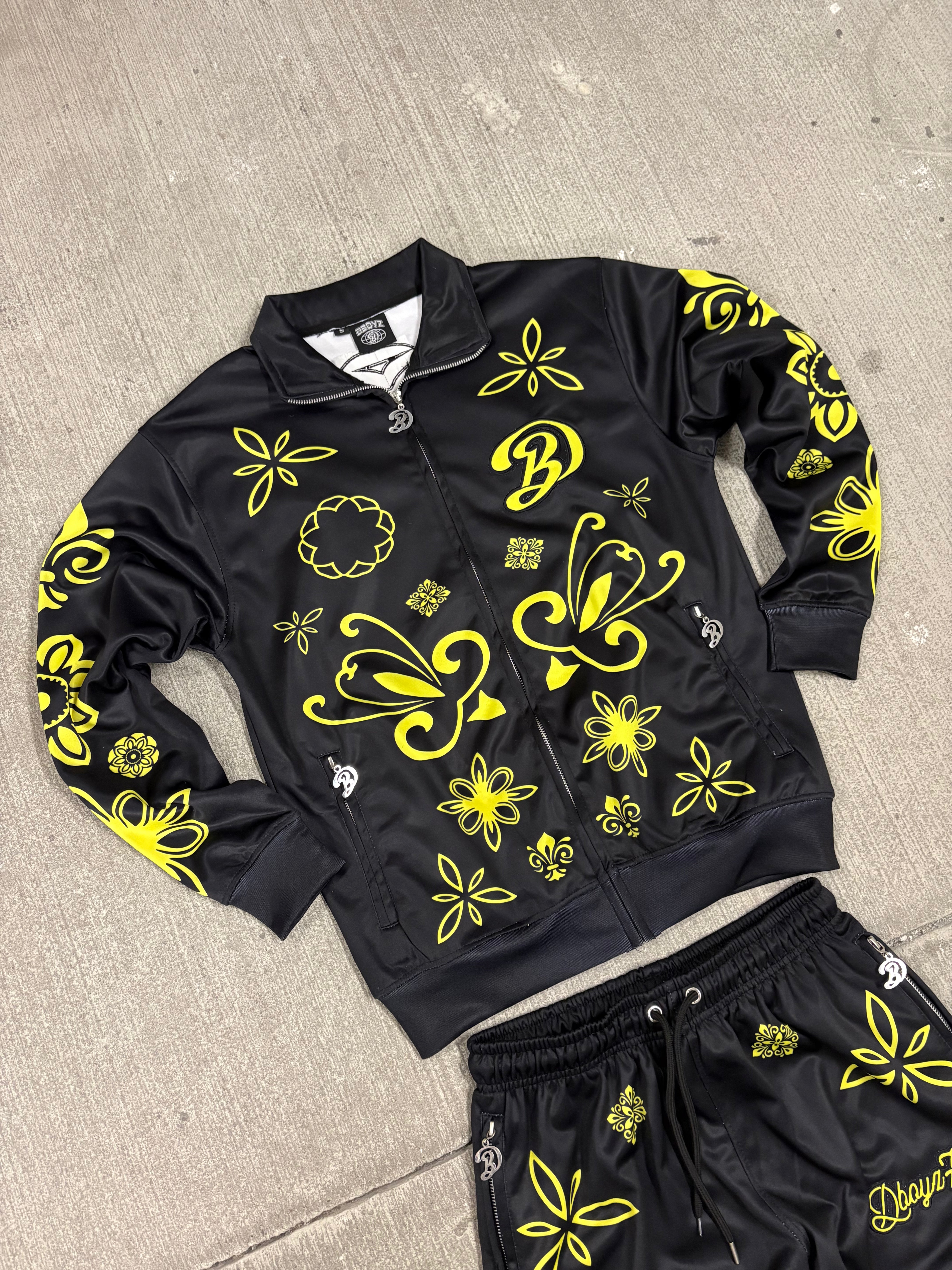 'Beehive Full-Zip Tracksuit Set'
